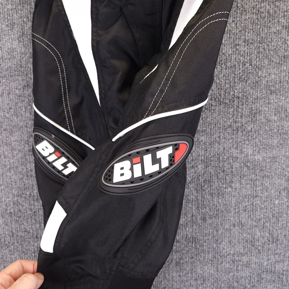 Bilt Pants Boys' 22Y Black‎ White Motorcycle Motocross Riding Kids Racing